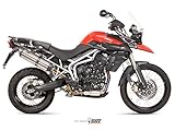 TRIUMPH TIGER 800 2015 SCARICO MIVV TERMINALE SUONO INOX