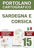 Sardegna e Corsica. Portolano cartografico: 15