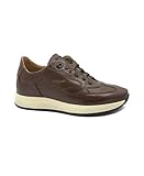 Melluso Walk U16252D Cannella Scarpe Sneakers Uomo Lacci Pelle 43