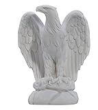 Generic Aquila dell Impero Romano Antica Legione Simbolo Statua Scultura, Bianco, Altezza- 19,5 cm (7,4 pollici)