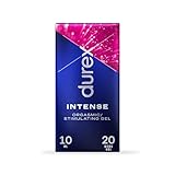 Durex Intense, Lubrificante Sessuale Intimo, Gel Lubrificante a Base d Acqua per Rapporti Intimi, Lubrificante Vaginale per Lei, 10ml