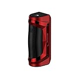 Geek Vape S100 Box Mod (Aegis Solo 2) Batteria 18650 esterna da 1,08 pollici da 100 W (confezione esclusa) IP68 Scatola per sigaretta elettronica impermeabile (Rosso) - No Nicotine