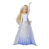 Hasbro Disney Frozen - Regina Elsa Musical - Bambola Che Canta la canzone Into The Unknown del film Frozen 2