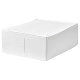 Ikea Casa panni Custodia, 44x55x19 cm (bianco), tessuto in poliestere riciclato (302.903.62)