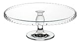 ALZATA CM 32 PASABAHCE IN VETRO ALZATA H.CM13 PER TORTE DOLCI CAKE STAND 95117