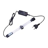 Alnicov Fish Tank Light LED Aquarium Light Aquarium Sommergibile UV Sterilizzatore Lampada Sommergibile subacqueo LED Light 220V 13W