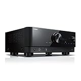 Yamaha RX-V6A Sintoamplificatore AV - Con 7.2 Canali, Dolby Atmos Height Virtualizer, Funzioni Specifiche per il Gaming e Sistemi di Controllo Vocale, Versatile, Nero