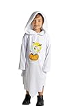 Ciao- Fantasmino costume travestimento tunica unisex baby (Taglia 1-2 anni) con cappuccio