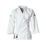 DanRho Judogi Ultimate 750 IJF Approved con etichetta bianca Judo Tuta Gi, bianco, 190 M