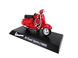 OPO 10 - Scooter in Miniatura da Collezione 1/18 Compatibile con Vespa 90 Super Sprint (1965) - VES115