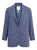 Object Objsigrid L/S Blazer Noos, Indaco Blu, 46 Donna