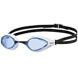 arena Air-Speed Occhialini Nuoto da Gara Unisex Adulto, Occhialini Piscina con Ampie Lenti Anti-Appannamento, Protezione UV, 3 Ponti Nasali Intercambiabili, Guarnizioni Air Seals