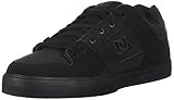 DC Shoes (DCSHI) Pure-Shoes for Men, Scarpe da Skateboard Uomo, Black/Pirate Black, 38 EU