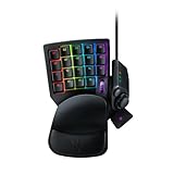 Razer Tartarus V2 - Tastiera da gioco - Gamepad con pulsanti a membrana mecha (32 pulsanti programmabili, thumbpad a 8 direzioni, palm rest, hypershift, illuminazione RGB) Nero