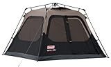 Coleman Colema Cabin Tent with Instant Setup, Tenda Unisex, Marrone/Nero, 4-Person