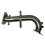 Downpipe mitsubishi td04 skat 63.5 mm con doppia sonda per motori 1.4 t-jet compatibile con abarth 500 / grande punto, alfa romeo mito/giulietta