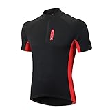 MEETWEE Magliette Ciclismo Uomo, Maglia Ciclismo Maniche Corte Traspiranti Bicicletta Abbigliamento