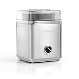 Cuisinart Deluxe Ice cream Maker | Gelatiera e Sorbettiera | Dessert fatti in casa | Facile da usare in casa | Pronto in 25 minuti | 5 anni di garanzia | Capacità 2L | Argento ICE30BCU