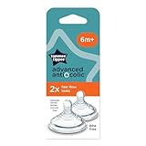 Tommee Tippee Tettarelle Anti-colica Avanzato, Flusso Rapido, 2 Pezzi