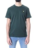 Lyle & Scott Uomo T-Shirt Tinta Unita Verde Scuro L