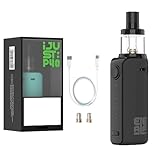 Eleaf sigaretta elettronica iJust P40 Pod Kit 40W 2ml Mesh Pod Vape, GTL 0.4ohm Bobine De&0.8ohm Coil Sans Tabac Sans Nicotine Kit Nero