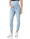Noppies Jeans Mila Over The Belly 7/8 Slim, Vintage Blue-P146, 32 Donna