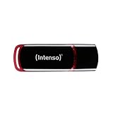 Intenso Business Line - Flash Drive 16 GB - USB 2.0, Black/Red