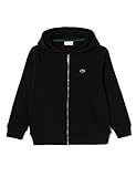 Lacoste SJ9723, Felpa Bambini e ragazzi, Nero, 6 anni