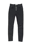 Free People Sabrina Super Skinny Black 24