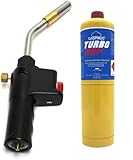 Gasfrigo - Cannello set torcia per saldatura con bombola gas TURBO MAPP (tipo MAP PRO) - Cannello polifunzionale CGA60 - VENEZIA E ISOLE MINORI CONTATTARE IL VENDITORE 0