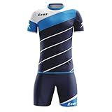 ZEUS KIT LYBRA UOMO BLU - LIGHT ROYAL - BIANCO XL