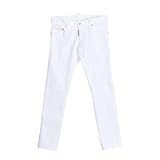 Dsquared2 Pantalone Lungo S74LA0883-S39781 Uomo, bianco, 46