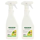 ARGAN ITALIA - Olio di Neem Biologico per Cani e Gatti (2x500ml) Composto da Ingredienti Sgraditi a Pulci, Zecche, Parassiti, 100% Naturale Sicuro per Cani Gatti di Qualsiasi Età Taglia, Made in Italy