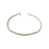 argento 925 Bracciale da Donna con Grani