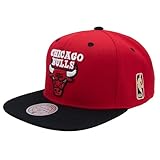 Mitchell & Ness NBA/HWC Special Snapback - Chicago Bulls, Rosso/Nero