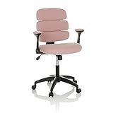 HJH Office sedia girevole per bambini KID ERGOLINO B Sedia girevole con schienale ergonomico, rosa, 736434