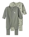 Name It Green Dino Baby Pyjama 2 Units 18 Months