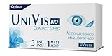 Univis Bio Contact Lenses, 3 Lenti A Contatto Mensili per la correzione della miopia -4.00