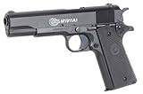 Cybergun Colt M1911-A1 HPA 180116 Metallo Nero, Pistone a molla