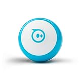 Sphero Mini Sfera Robot comandabile via App, luci LED incluse, portata Bluetooth fino a 10 metri, compatibile iOS e Android, Blu