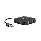 TP-Link UH400 Hub USB 3.0 -4 in 1, 4 Porte, Sdoppiatore, Multipresa Portatile, 4 Indicatori LED, Design con Cavo Pieghevole, Ultra Compatto, Adattatore per Windows, Mac OS X, Linux
