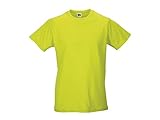 T-Shirt Uomo Slim T Russell-S-Giallo Fluorescente