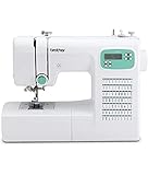 Brother CS70S Macchina da Cucire Elettronica con 70 Punti di Cucito utili, Elastici, Ornamentali,ricami, patchwork Cucitura Automatica, Display Multifunzion