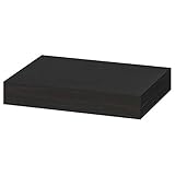 Lack Ikea - Mensola da parete, 30 x 26 cm, colore: Nero/Marrone