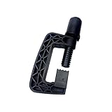 NORMICHIC Staffa di fissaggio per volante per Logitech G25 G27 G29 G920 G923, parte di ricambio per volante Racing Game Driving Force GT morsetto fisso (nero)