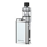 E-LEAF iStick Pico Plus Kit (Argento) 75W, Vaporizzatore E-Cig Dotato di 4ML Melo 4S Tank Fit EC-A Coil, alimentato da una singola batteria 18650 (esclusa), senza nicotina