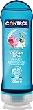 Control Ocean Spa Gel Massaggio 2 in 1 A Base D Acqua All Aroma Di Brezza Marina con 98,6% di ingredienti naturali, 100% Made in Italy, 200 ml