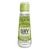 Garnier Fructis Shampoo Secco Senz Acqua, Per Tutti i Tipi di Capelli, Effetto Rinfrescante e Volumizzante, Senza Residui, Invisible Dry Shampoo, Fragranza Yuzu Lemon, 100 ml