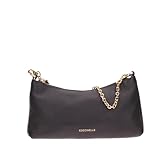 Coccinelle Aura Mini Bag Grained Leather Noir