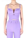 Elisabetta Franchi Top Bustier in Crepe - 46